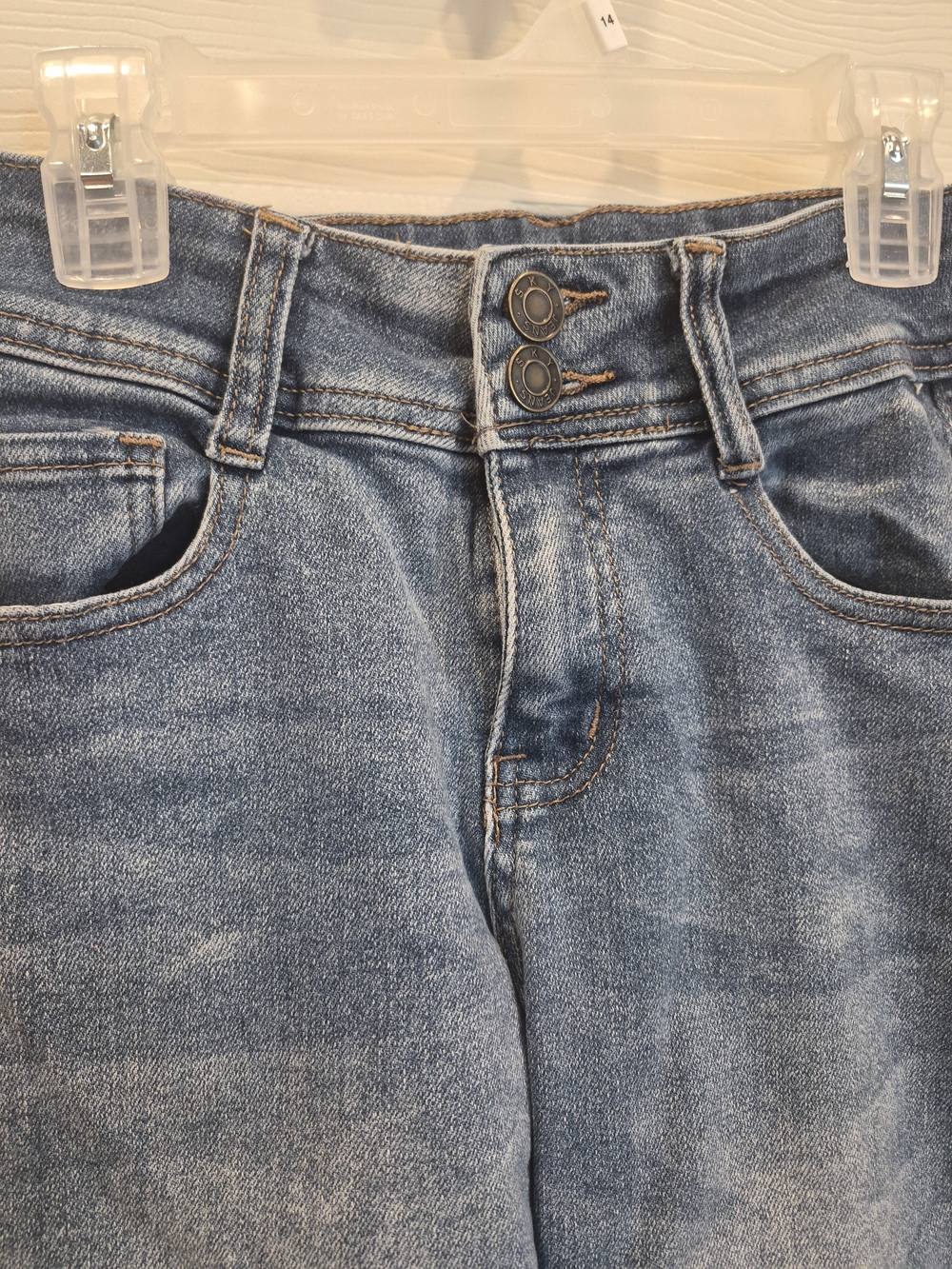 Sky Women's Light Blue Straight-Leg Jeans - Picture 2 of 5